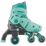 GLOBBER Learning Skates 2 en 1 Gr. 26-29, Rollers Menthe