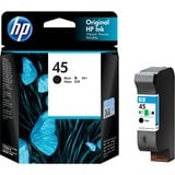 HP 45 cartouche d'encre noir authentique grande contenance Rendement élevé (XL), Noir, Encre à colorant, Encre à pigments, 1 pièce(s), 930 pages, Vente au détail