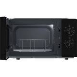 Hisense H20MOBP1G, Four à micro-ondes Noir, Comptoir, Micro-ondes grill, 20 L, 700 W, Rotatif, Noir