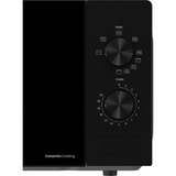 Hisense H20MOBP1G, Four à micro-ondes Noir, Comptoir, Micro-ondes grill, 20 L, 700 W, Rotatif, Noir