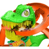 Hot Wheels City – T-Rex Bataille de Feu, Circuit Piste de véhicules de jeu, 4 an(s), Plastique, Multicolore