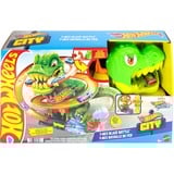 Hot Wheels – T-Rex Bataille de Feu, Circuit Piste de véhicules de jeu, 4 an(s), Plastique, Multicolore