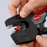 KNIPEX NexStrip Outil multifonction pour électricien, Pince à dénuder Noir/Rouge