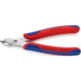 KNIPEX Super Knips électronique 78 23 125, Pinces électroniques Rouge/Bleu
