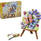 LEGO Creator 3-en-1 Peinture décorative florale, Jouets de construction 