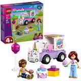 LEGO Friends Camion de livraison de gâteaux licorne, Jouets de construction 