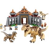 LEGO Jurassic World - Le centre des visiteurs: l’attaque du T. rex et du vélociraptor, Jouets de construction 76961