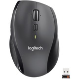 Logitech LGT-M705S Souris Anthracite, Droitier, Laser, RF sans fil, 1000 DPI, Noir