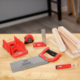 MGA Entertainment Little Tikes Creative Construction - Ensemble de mesure et de découpe, Outils pour enfants 