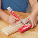 MGA Entertainment Little Tikes Creative Construction - Ensemble de mesure et de découpe, Outils pour enfants 