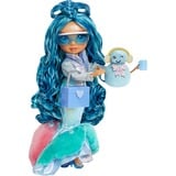 MGA Entertainment Rainbow High Winter Wonderland Doll- Skyler (Blue), Poupée Rainbow High Winter Wonderland Doll- Skyler (Blue), Poupée mannequin, Femelle, 4 an(s), Garçon/Fille, 280 mm, Multicolore