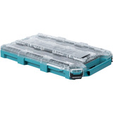 Makita Organisateur plat M, Boîte à outils Bleu/transparent