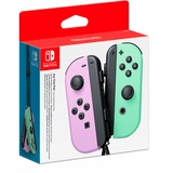 Nintendo Ensemble de manettes Joy-Con, Commande de mouvement Violet clair/vert clair, Manette de jeu, Nintendo Switch, Nintendo Switch OLED, Croix directionnelle, Bouton d'accueil, Analogique/Numérique, Sans fil, Bluetooth