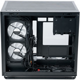 Ocypus Iota C70 ARGB boîtier midi tower Noir | 2x USB-A | 1x USB-C | RGB | Verre trempé