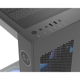 Ocypus Iota C70 ARGB boîtier midi tower Noir | 2x USB-A | 1x USB-C | RGB | Verre trempé