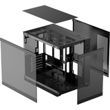 Ocypus Iota C70 ARGB boîtier midi tower Noir | 2x USB-A | 1x USB-C | RGB | Verre trempé