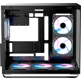 Ocypus Iota C70 ARGB boîtier midi tower Noir | 2x USB-A | 1x USB-C | RGB | Verre trempé