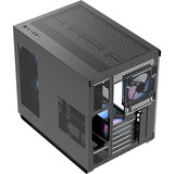 Ocypus Iota C70 ARGB boîtier midi tower Noir | 2x USB-A | 1x USB-C | RGB | Verre trempé