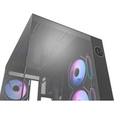 Ocypus Iota C70 ARGB boîtier midi tower Noir | 2x USB-A | 1x USB-C | RGB | Verre trempé