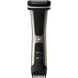 Philips 7000 series Bodygroom Series 7000 BG7025/15 Tondeuse aine et corps étanche Noir/gris, Mouillé & sec, Lame auto-aiguisable, Sans entretien, aucune lubrification nécessaire, AC/Batterie, Noir