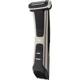 Philips 7000 series Bodygroom Series 7000 BG7025/15 Tondeuse aine et corps étanche Noir/gris, Mouillé & sec, Lame auto-aiguisable, Sans entretien, aucune lubrification nécessaire, AC/Batterie, Noir