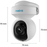 Reolink E Series E540, Caméra de surveillance Blanc/Noir