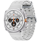 SAMSUNG Galaxy Watch Ultra 3,81 cm (1.5") AMOLED 47 mm Numérique 480 x 480 pixels Écran tactile 4G Titane, Blanc Wifi GPS (satellite), Smartwatch 3,81 cm (1.5"), AMOLED, Écran tactile, 64 Go, GPS (satellite), 60,5 g