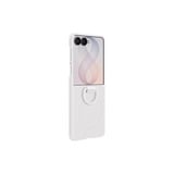 Samsung Coque avec anneau magnétique en silicone, Housse smartphone Crème