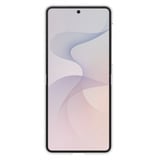 Samsung Coque avec anneau magnétique en silicone, Housse smartphone Crème