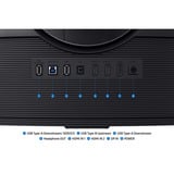 Samsung G75F écran plat de PC 94 cm (37") 3840 x 2160 pixels 4K Ultra HD LCD Noir Moniteur gaming incurvé Noir, 1x DisplayPort, 2x HDMI, 2x USB-A, 165 Hz, 94 cm (37"), 3840 x 2160 pixels, 4K Ultra HD, LCD, 1 ms, Noir
