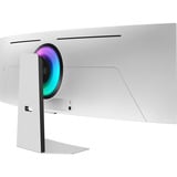 Samsung G95SD écran plat de PC 124,5 cm (49") 5120 x 1440 pixels Dual QHD OLED Argent Moniteur UltraWide gaming incurvé Argent, 1x DisplayPort, 1x HDMI, 1x Micro HDMI, 3x USB-C, 240 Hz, 124,5 cm (49"), 5120 x 1440 pixels, Dual QHD, OLED, 0,03 ms, Argent
