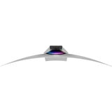 Samsung G95SD écran plat de PC 124,5 cm (49") 5120 x 1440 pixels Dual QHD OLED Argent Moniteur UltraWide gaming incurvé Argent, 1x DisplayPort, 1x HDMI, 1x Micro HDMI, 3x USB-C, 240 Hz, 124,5 cm (49"), 5120 x 1440 pixels, Dual QHD, OLED, 0,03 ms, Argent