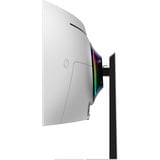 Samsung G95SD écran plat de PC 124,5 cm (49") 5120 x 1440 pixels Dual QHD OLED Argent Moniteur UltraWide gaming incurvé Argent, 1x DisplayPort, 1x HDMI, 1x Micro HDMI, 3x USB-C, 240 Hz, 124,5 cm (49"), 5120 x 1440 pixels, Dual QHD, OLED, 0,03 ms, Argent