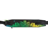 Schildkröt City Scooter Street Artist 2.0, Trottinette Vert/Noir