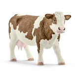 Schleich Farm World - Bovin tacheté - vache, Figurine 