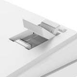 Sharkoon SKILLER SGK55W RGB clavier gaming Blanc, Layout DE (QWERTZ), Sharkoon Linéaire, 75%
