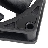 SilverStone Air Slimmer 90 ventilateur de boîtier Noir, 92 x 92 x 15 mm, PWM