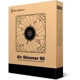 SilverStone Air Slimmer 90 ventilateur de boîtier Noir, 92 x 92 x 15 mm, PWM