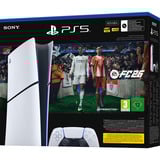 Sony PlayStation 5 Digital + EA Sports FC 26 Bundle 825 Go Wifi Noir, Blanc, Console de jeu Blanc/Noir, PlayStation 5, Noir, Blanc, 16000 Mo, GDDR6, AMD, AMD Ryzen Zen 2