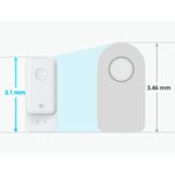 SwitchBot Détecteur d'eau WLAN avec câble capteur Blanc