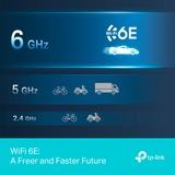 TP-Link Archer TXE70UH WLAN 5400 Mbit/s, Carte réseau Avec fil &sans fil, USB, WLAN, Wi-Fi 6E (802.11ax), 5400 Mbit/s, Noir