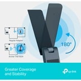 TP-Link Archer TXE70UH WLAN 5400 Mbit/s, Carte réseau Avec fil &sans fil, USB, WLAN, Wi-Fi 6E (802.11ax), 5400 Mbit/s, Noir
