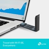 TP-Link Archer TXE70UH WLAN 5400 Mbit/s, Carte réseau Avec fil &sans fil, USB, WLAN, Wi-Fi 6E (802.11ax), 5400 Mbit/s, Noir