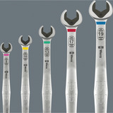 Wera Set de clés mixtes à cliquet 6007 Joker 11, 11 pièces, Clé plate 