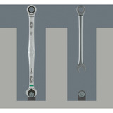 Wera Set de clés mixtes à cliquet 6007 Joker 11, 11 pièces, Clé plate 