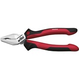 Wiha Pince combinée industrielle avec DynamicJoint et OptiGrip, Tenailles de cran Noir/Rouge