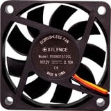 Xilence XPF60S.W Boitier PC Ventilateur 6 cm Noir, Ventilateur de boîtier Noir, Ventilateur, 6 cm, 2100 tr/min, 22 dB, 12 cfm, Noir