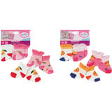 ZAPF Creation BABY born Chaussettes 2 paires 43cm, Accessoires de poupée BABY born Socks 2 assorted 43cm, Chaussettes de poupée, 3 an(s)