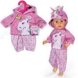 ZAPF Creation BABY born Outfit Unicorn 43cm, Accessoires de poupée BABY born Outfit Unicorn 43cm, Ensemble d'habits de poupée, 3 an(s)