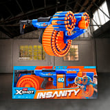 ZURU XSHOT Insanity - Marteau à impulsions motorisé, Blaster à fléchettes Vente au détail